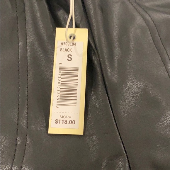 Max Studio Faux Leather Pants - Picture 7 of 7